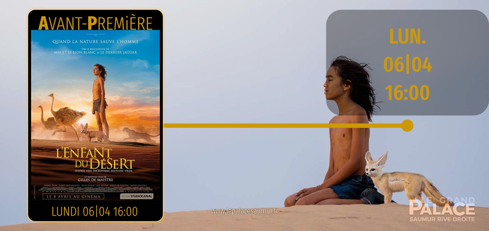 actualité AVP 06/04 L'ENFANT DU DESERT