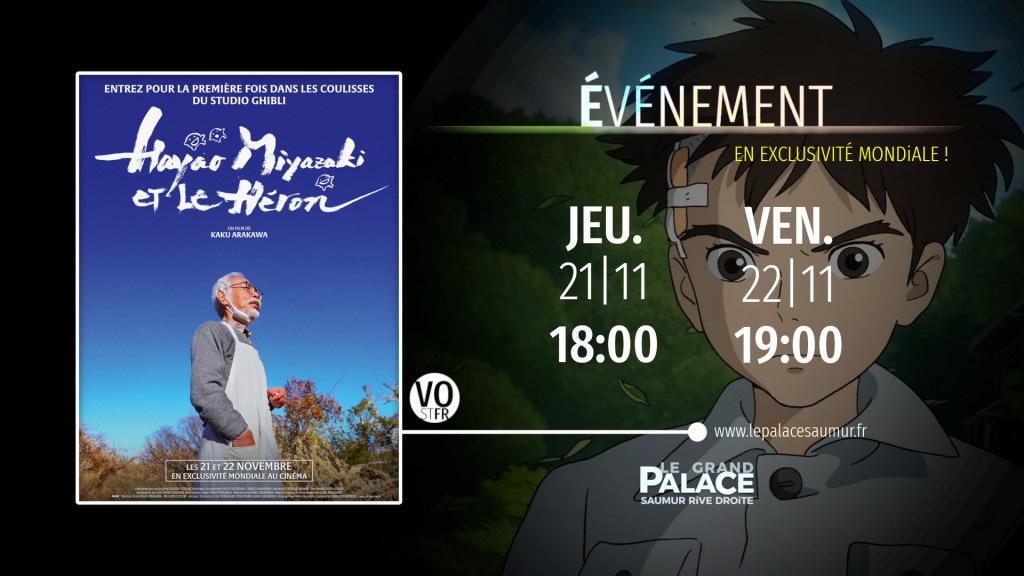 actualité EVT ⋅ JEU 21|11 18:00 & VEN 22|11 19:00 ⋅ HAYAO ET LE HÉRON