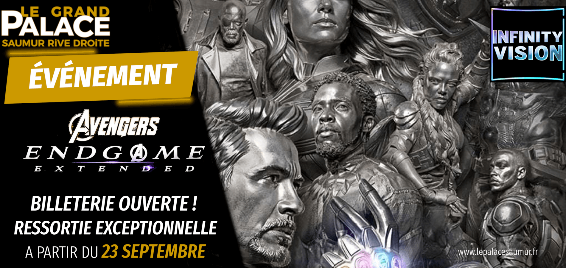 actualité OUVERTURE BILLETERIE 23|09 ENDGAME