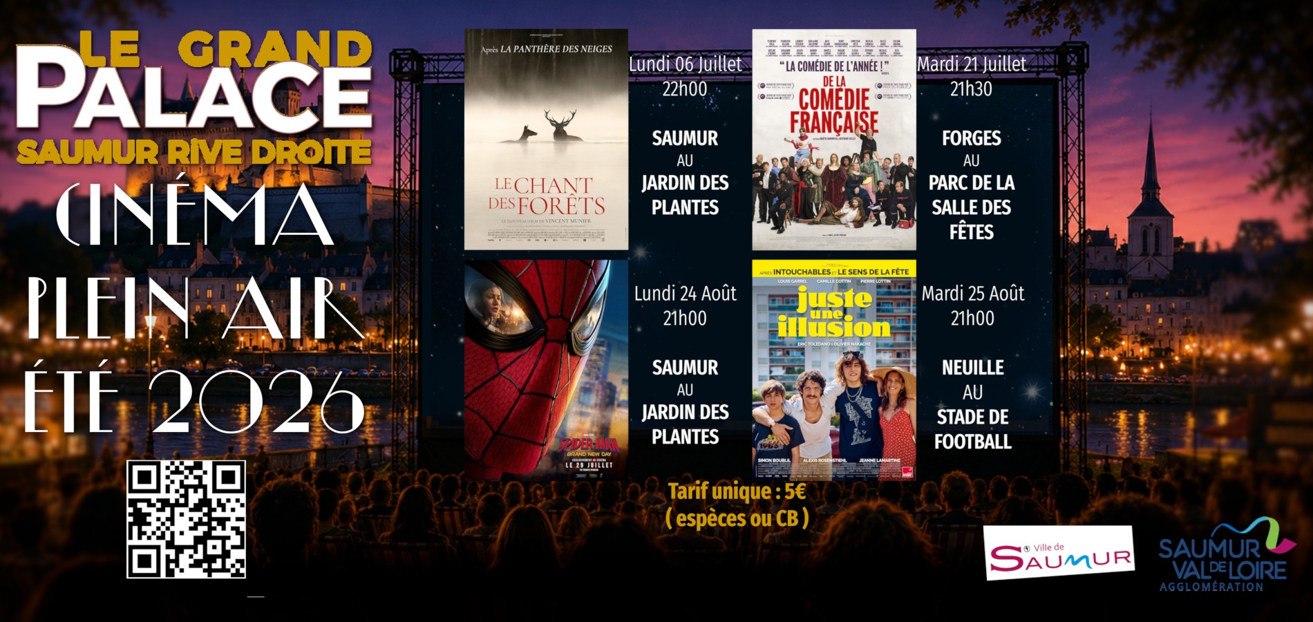 actualité CINE PLEIN AIR 2026 EDITION GLOBALE