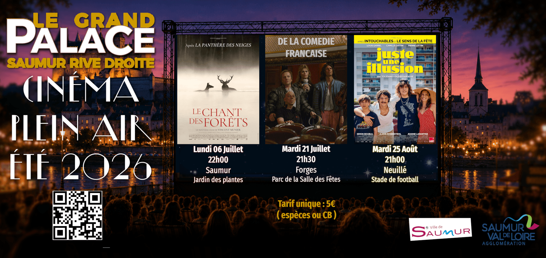 actualité CINE PLEIN AIR 2026 EDITION GLOBALE