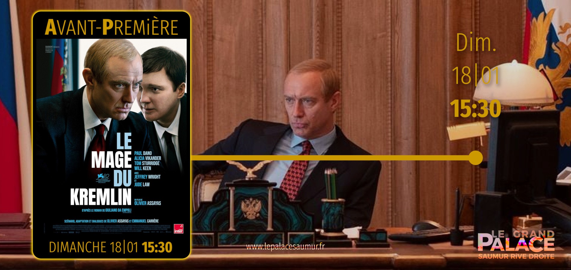 actualité AVP LE MAGE DU KREMLIN 18|01