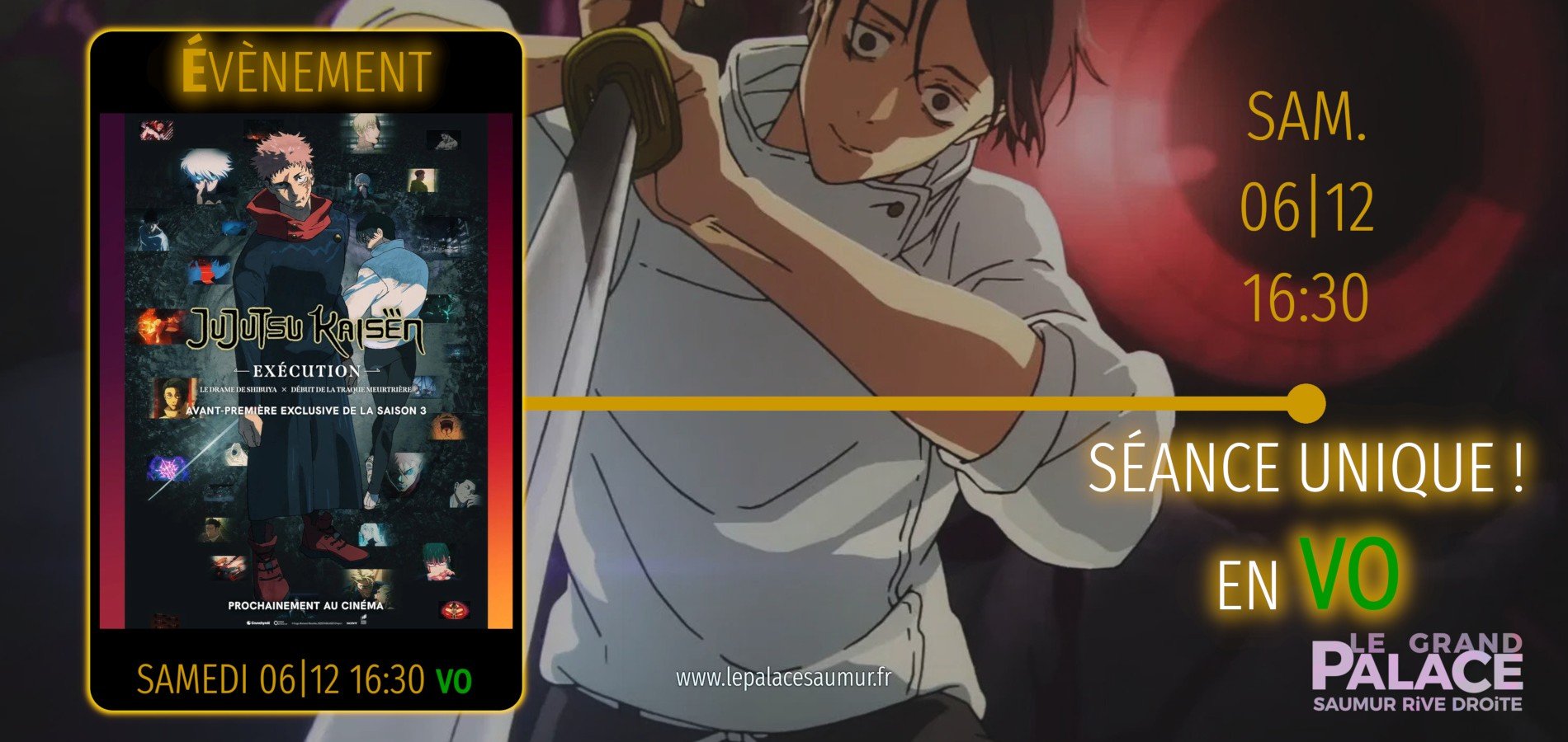 actualité EVT JUJUTSU KAISEN 1206