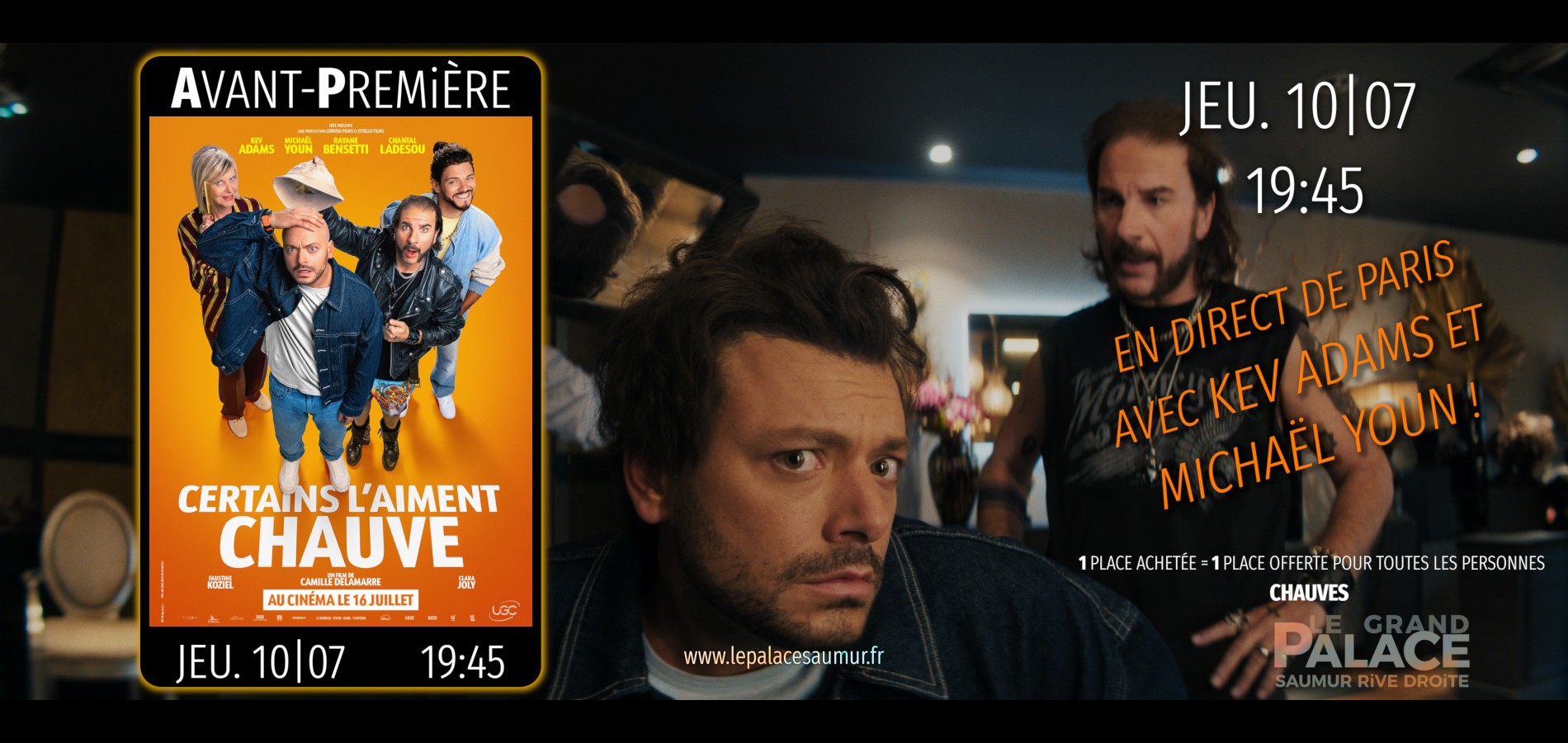 actualité AVP 07|10 CERTAINS L'AIMENT CHAUVE