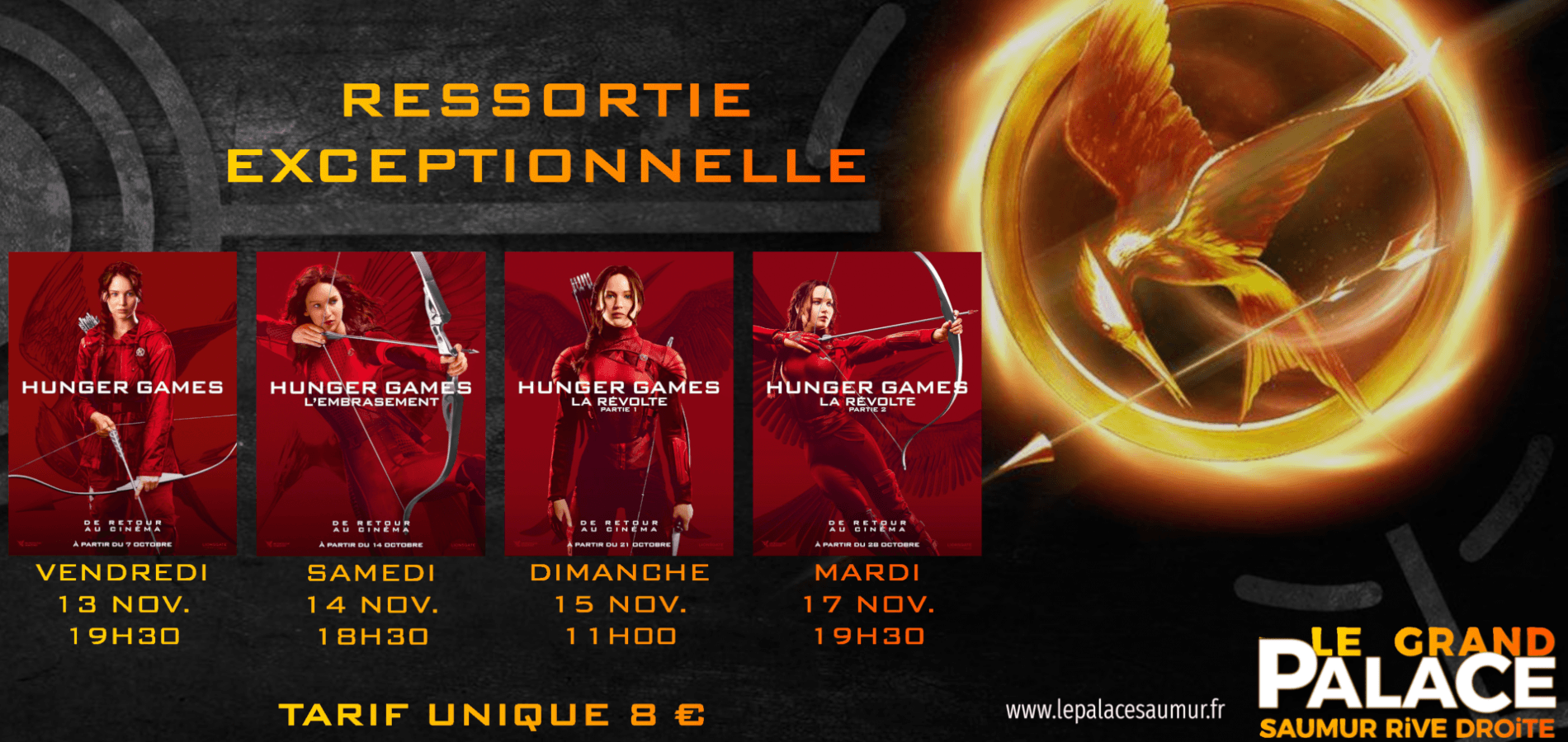 actualité EVT 17|11 HUNGER GAMES